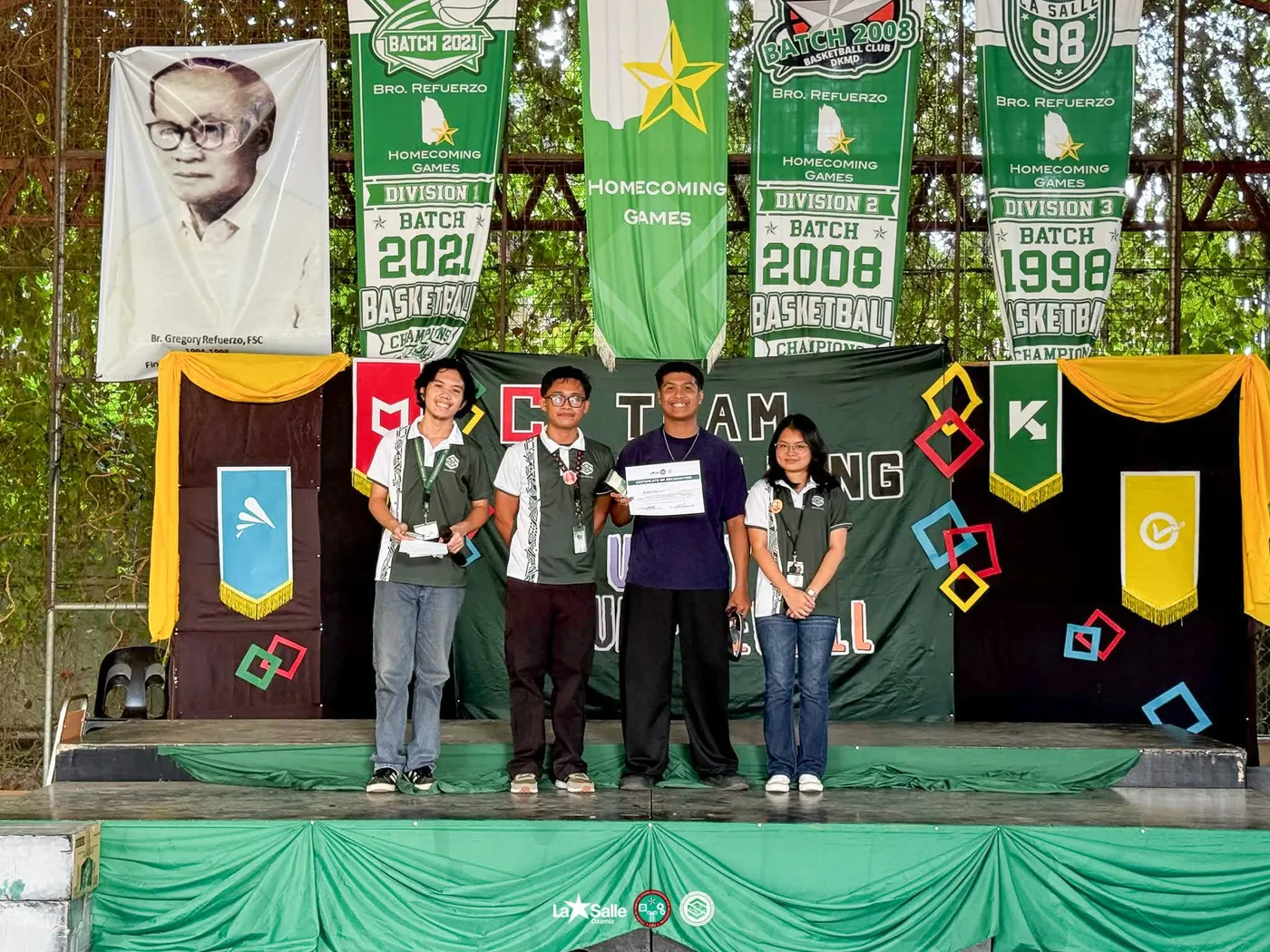 Top 8 of 52 — Hackathon Individual Performance · La Salle University