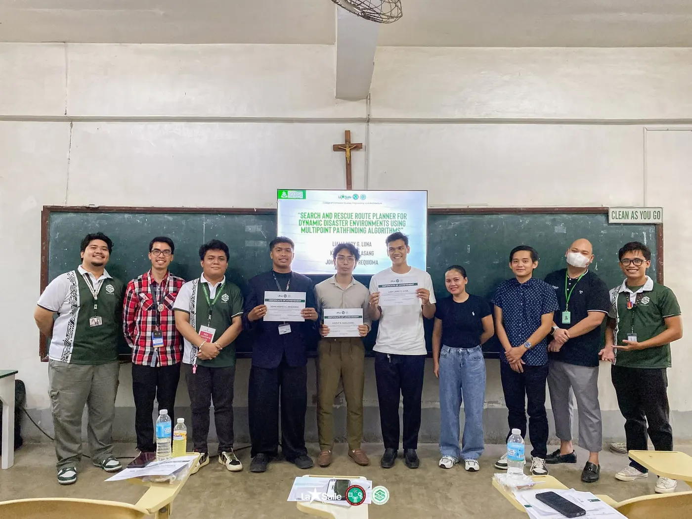 Best Presenter — CS/IT/LIS Research Colloquium 2026 · Search & Rescue Route Planner